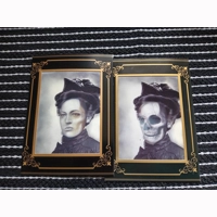 Holographic portrait Lady in Hat