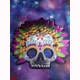 Day of the Dead purple mask