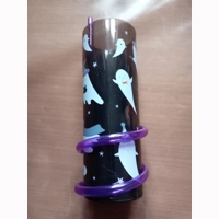 Black Swirly straw Sippy beaker