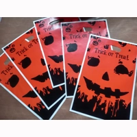 Pumpkin Halloween Goody Bag Pack ..