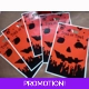 Pumpkin Halloween Goody Bag Pack of 5
