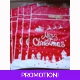 Merry Christmas gift bags pack of 5