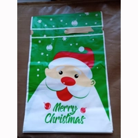 Santa Christmas gift bags pack of 5