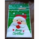 Santa Christmas gift bags pack of 5