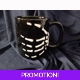 skeleton hand mug