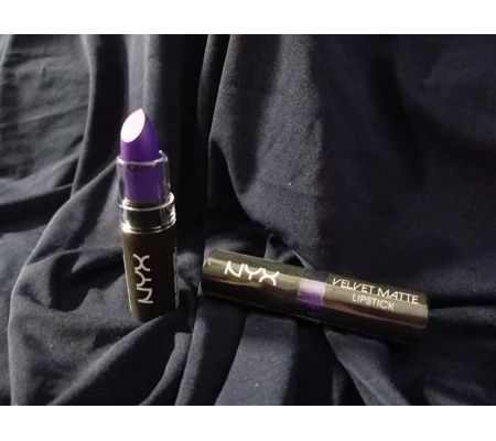 Matt Velvet Gothic Purple Lipstick