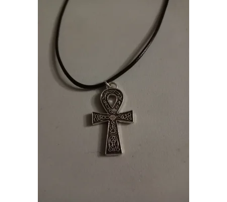 Decorated Ankh choker