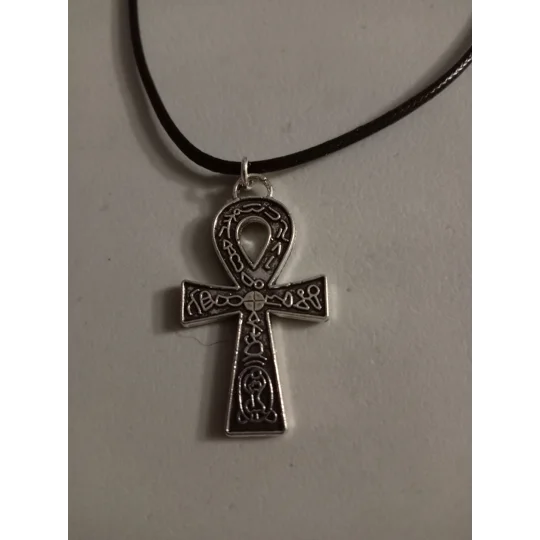 Decorated Ankh choker