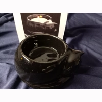 Black Cat Tealight Candle Holder