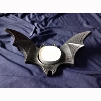 Black Bat Tealight holder