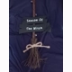 season of the witch broomstick hanging sign