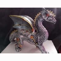 Steampunk Resin Dragon