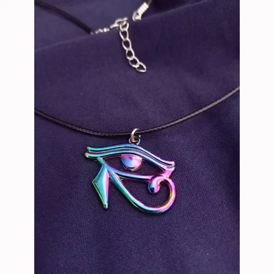 Multi coloured Eye of Horus Choker