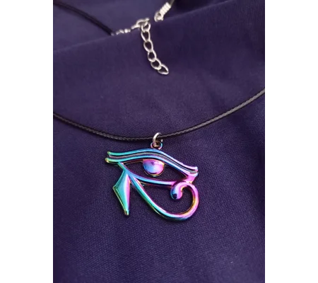 Multi coloured Eye of Horus Choker