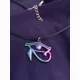 Multi coloured Eye of Horus Choker