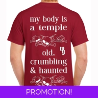 My Body Is A Temple T-shirt