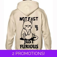Not Fast Just Furious Hoodie