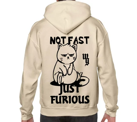 Not Fast Just Furious Hoodie
