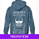 Always Be Nice To a Truck Driver Dark Blue Hoodie