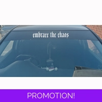 Embrace The Chaos Sunstrip