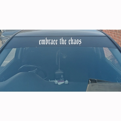 Embrace The Chaos Sunstrip