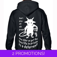Don't Piss Off Old People Hoodie