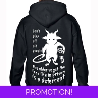 Don't Piss Off Old People Hoodie