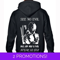 Deadpool See No Evil Hoodie