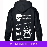 9/10 Voices In My Head Hoodie