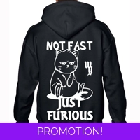 Not Fast Just Furious Hoodie