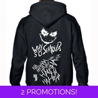 Why So Serious Ha Ha Hoodie