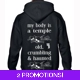 My Body Is A Temple Hoodie