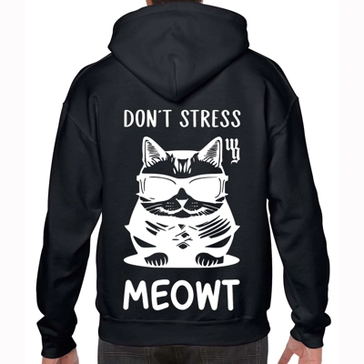 Don't Stress Meowt Hoodie