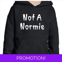 Not A Normie Wednesday Hoodie
