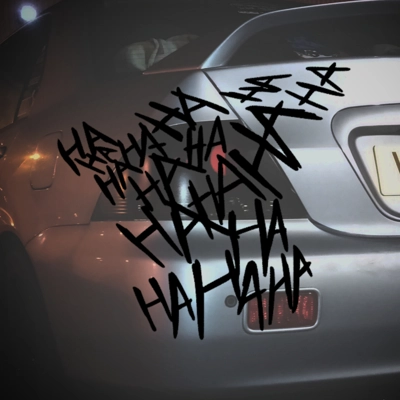 Ha Ha Ha Joker Sticker