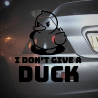 I Don't Give A Duck Sticker