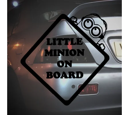 Little Minion On Board Sticker