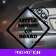 Little Minion On Board Sticker