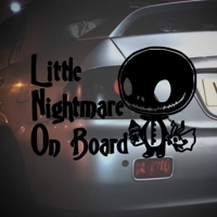Little Nightmare On Board Sticker