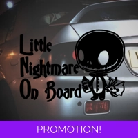 Little Nightmare On Board Sticker