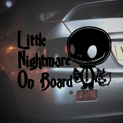 Little Nightmare On Board Sticker