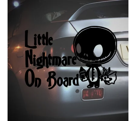 Little Nightmare On Board Sticker
