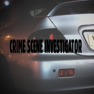 Crime Scene Investigator Sticker
