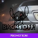 Stitch Back Off Sticker