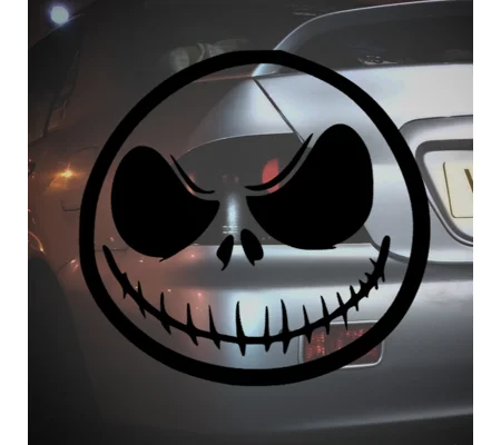 Jack Skellington Face Sticker