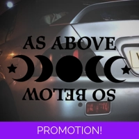 As Above So Below Sticker