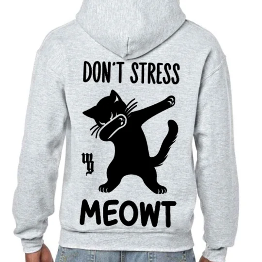 Don't Stress Meowt Hoodie