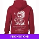 Finally Old Enough Coffee Skeleton Red Hoodie