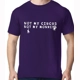 Not My Circus Not My Monkeys Purple Tee