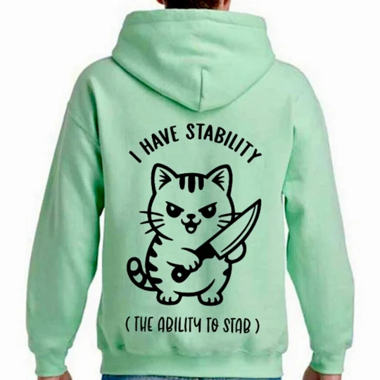 I Have Stability Ability To Stab Hoodie